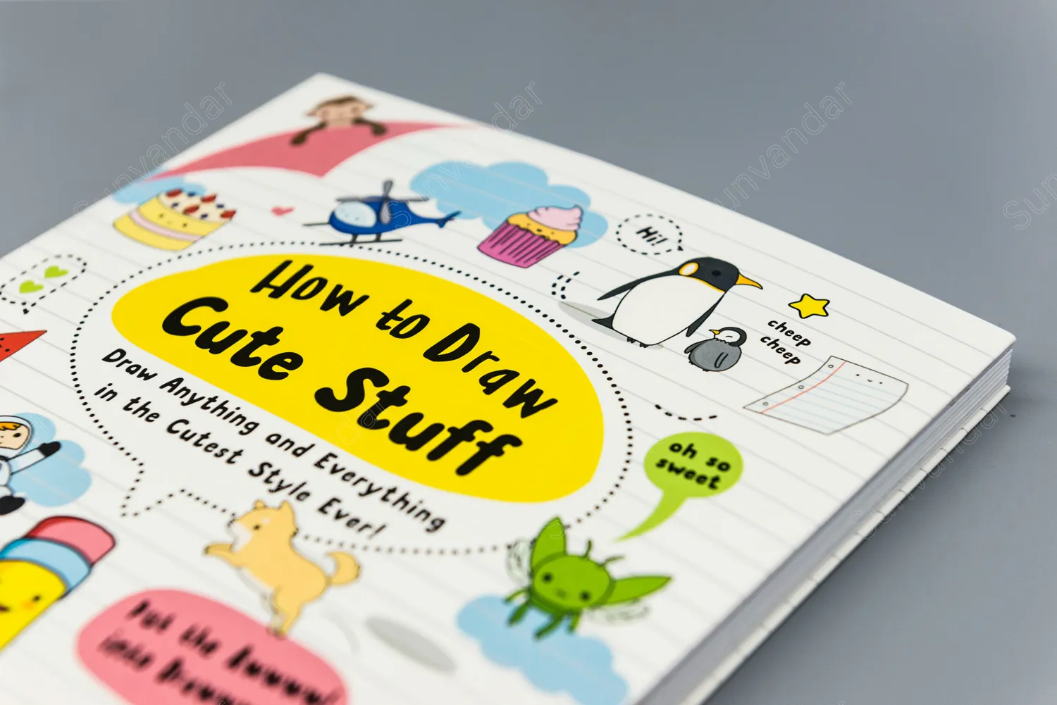 Softbound book
Cover with flaps